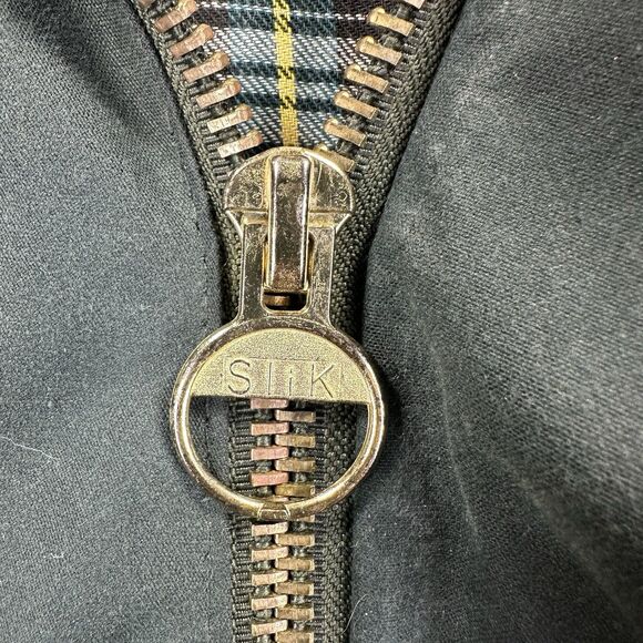 Vintage Smith & Wesson Jacket Mens XL Green Waxed Barn Field Coat 90s - Picture 9 of 16